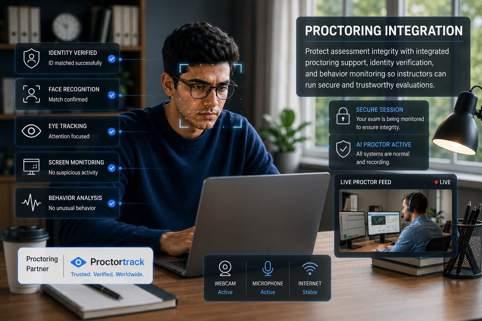 Proctortrack and LabComputer