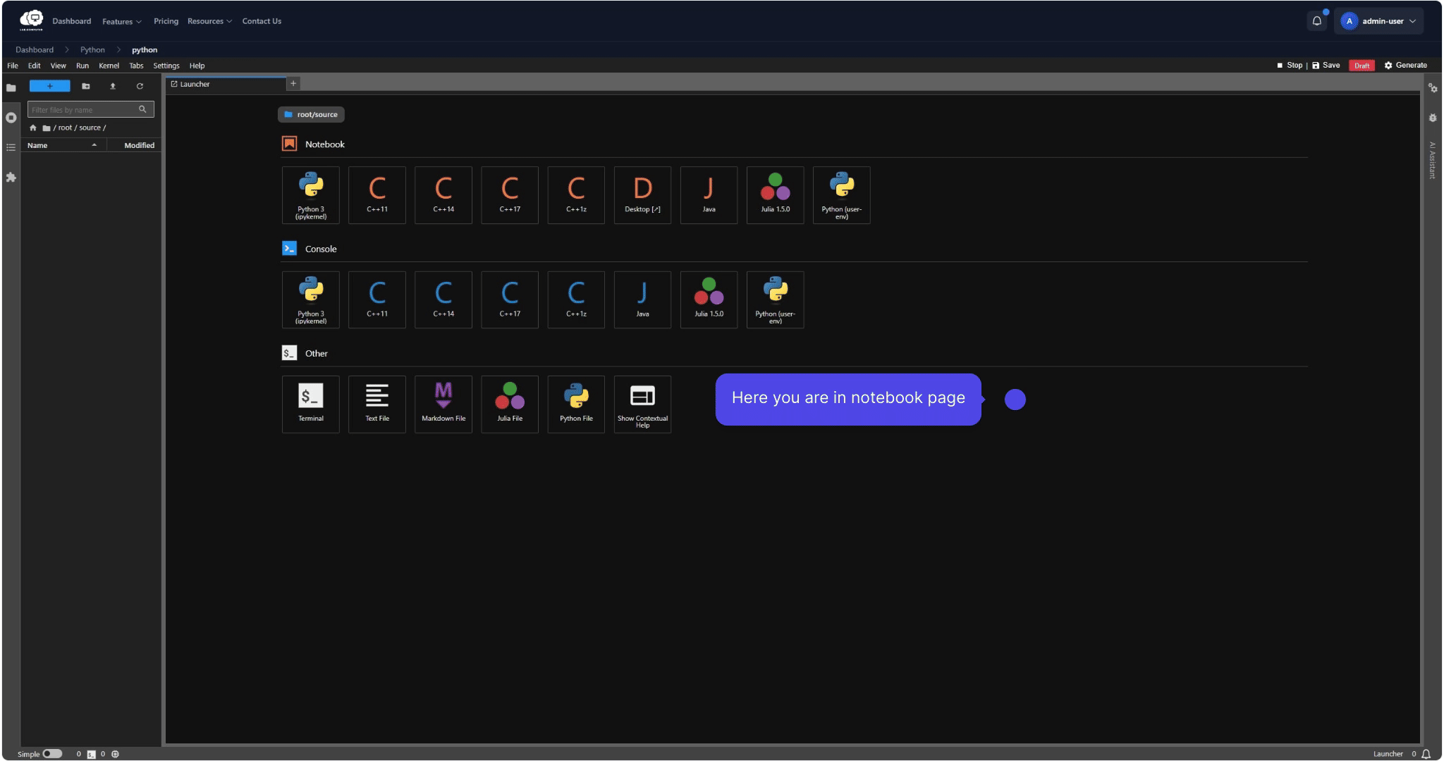 AI generating a programming assignment