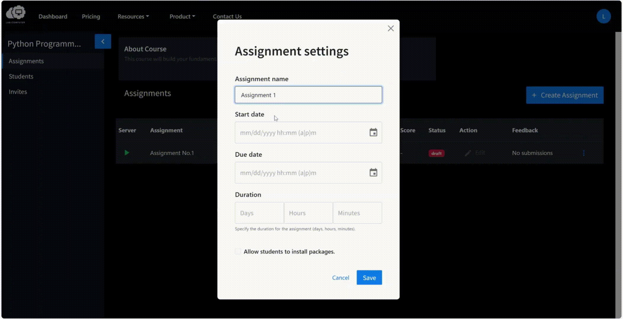 GIF: Update Time and Duration