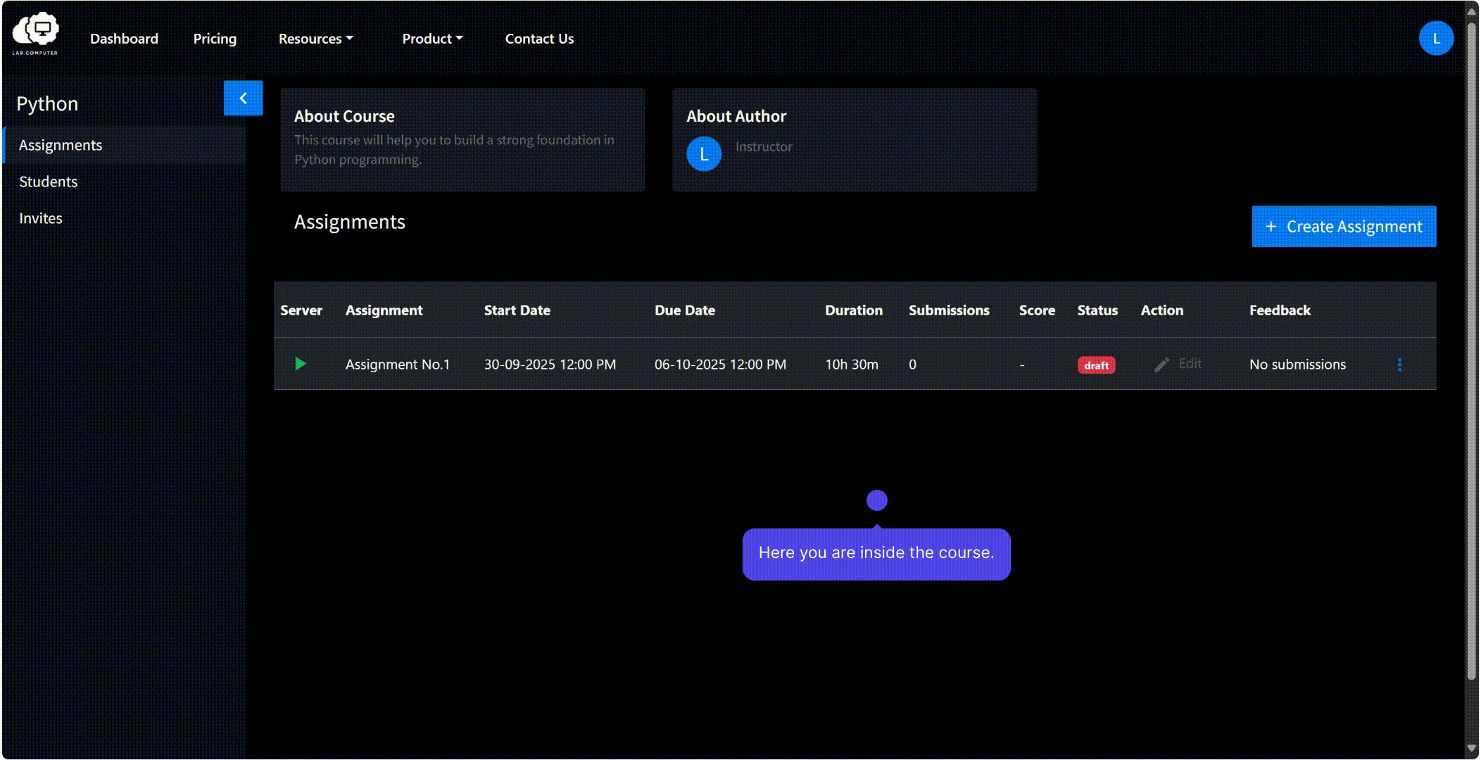 GIF: Allow Students to Install Packages
