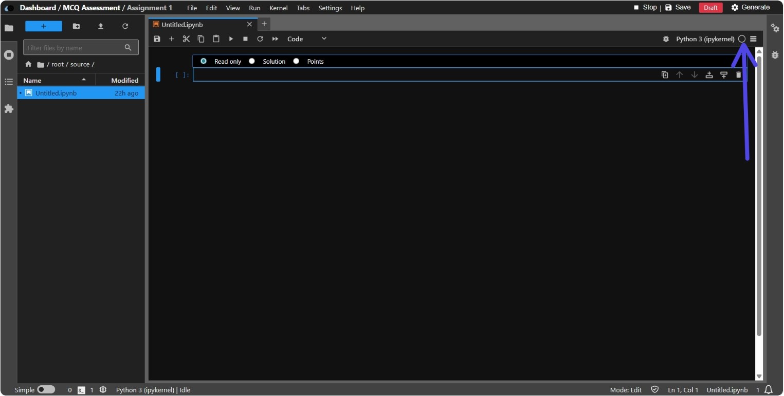 Screenshot: Kernel stattus